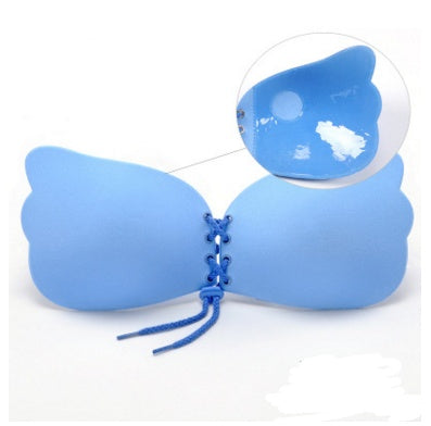 "Strapless Adhesive Push-Up Bra – Invisible Sticky Rabbit-Ear Brassiere for Women"