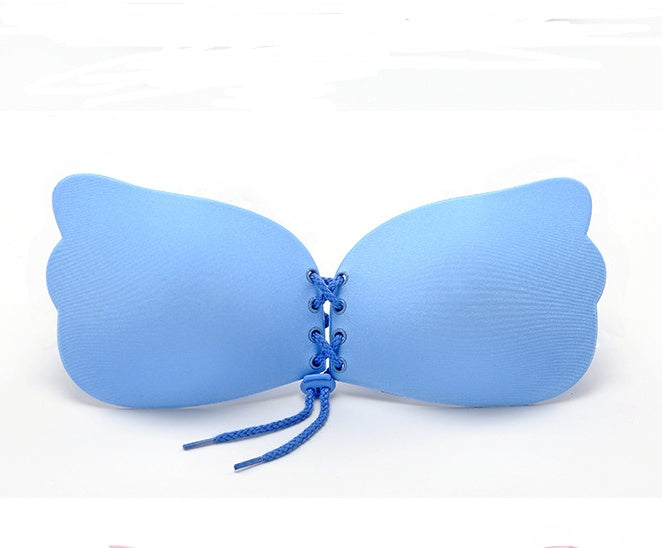 "Strapless Adhesive Push-Up Bra – Invisible Sticky Rabbit-Ear Brassiere for Women"