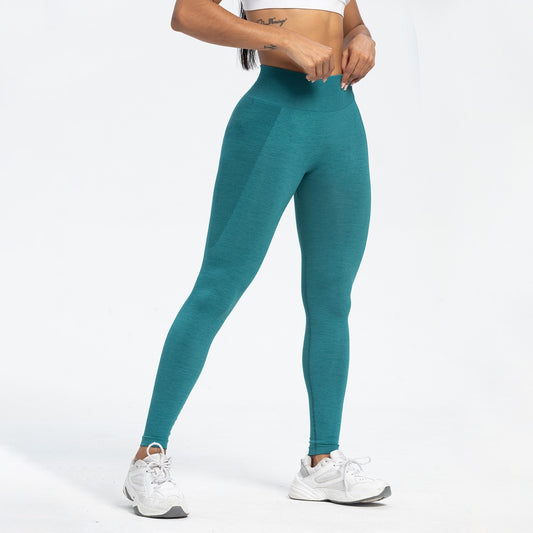 Women's Sports Fitness Pants Seamless Hip Raise High Waist Yoga Pants