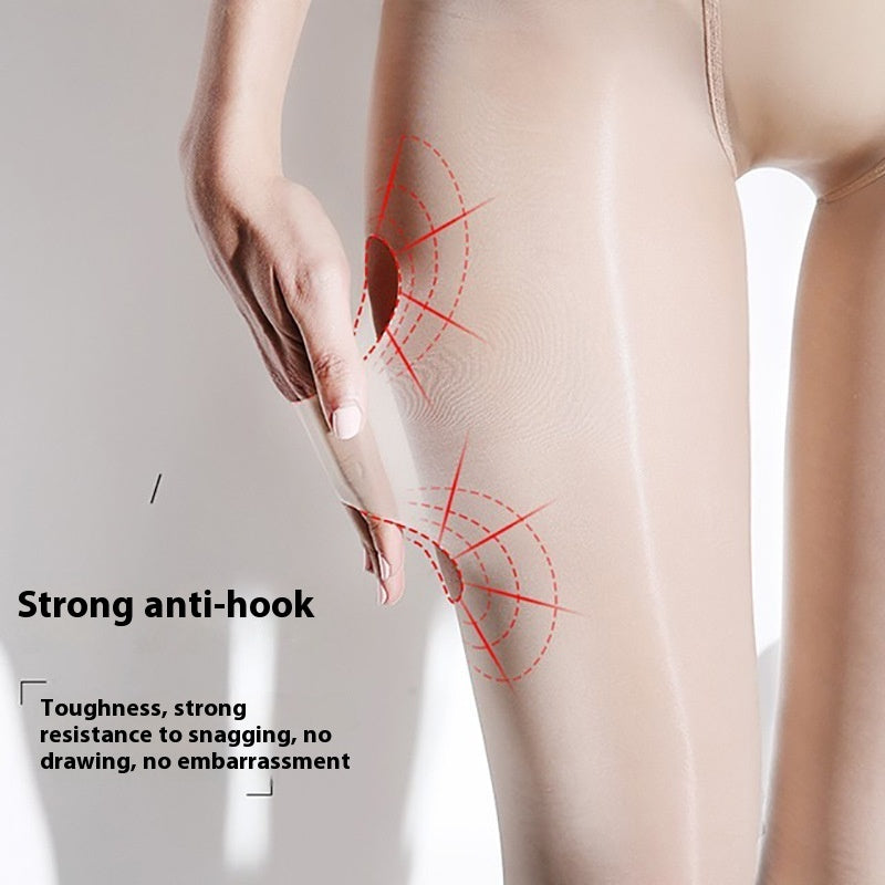 Women's Silk Stockings Spring And Autumn Anti-snagging Summer Flesh Color Supernatural Light Legs