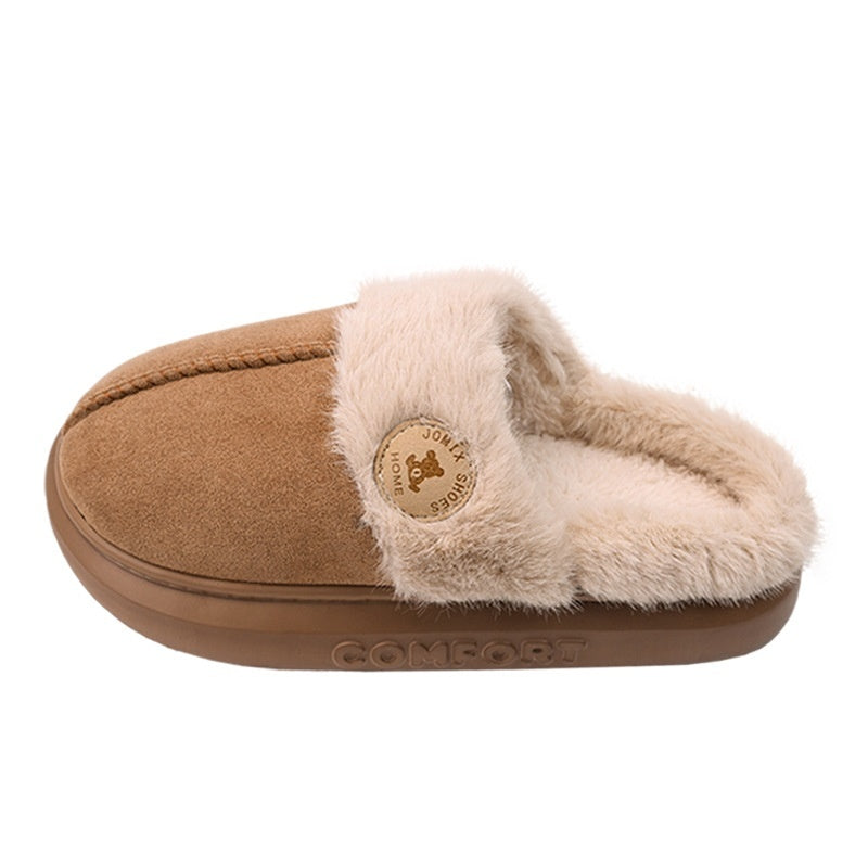 New Plush Slippers for Women & Men – Winter Warm Home Slipper, Indoor Thick-soled Fleece Shoes | Glamour in Motion