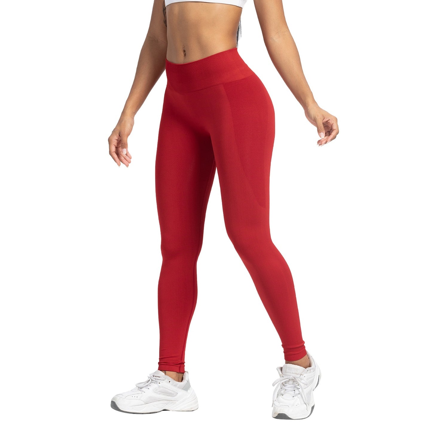 Women's Sports Fitness Pants Seamless Hip Raise High Waist Yoga Pants