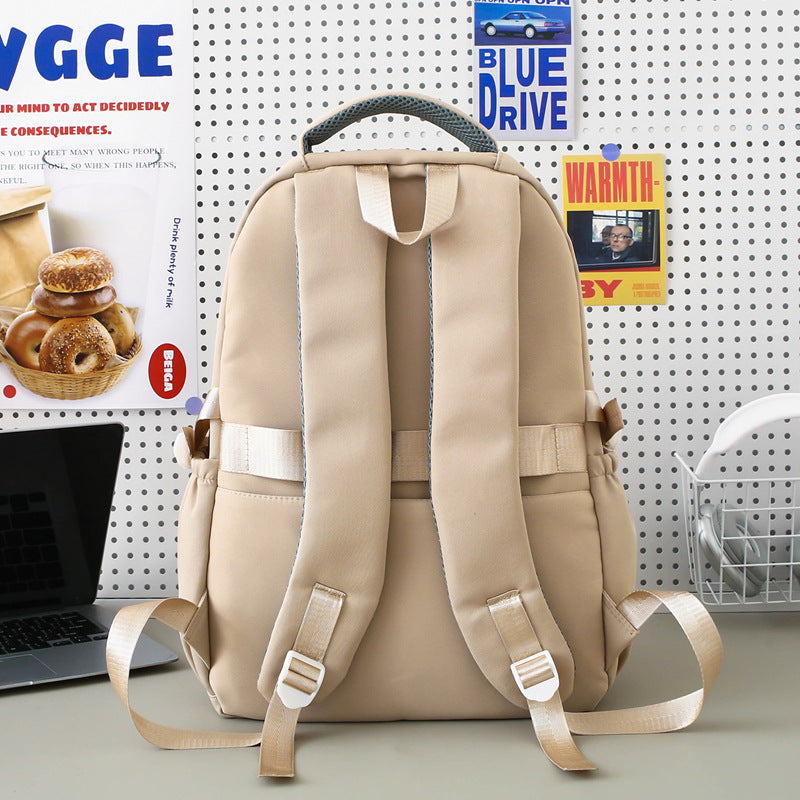 Korean Style Backpack – Simple & Aesthetic Large Capacity bag.