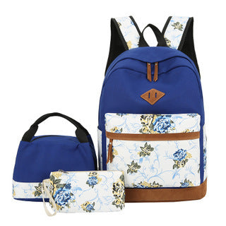 Casual Backpack– Three-Piece Large Capacity Japanese-Style bag.