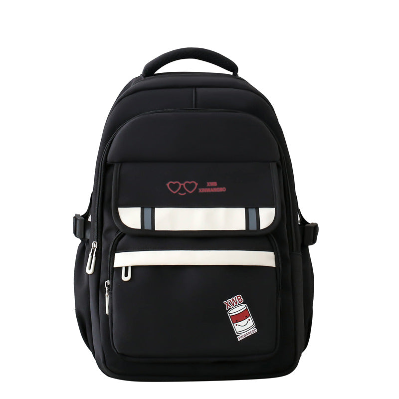 Korean Style Backpack – Simple & Aesthetic Large Capacity bag.