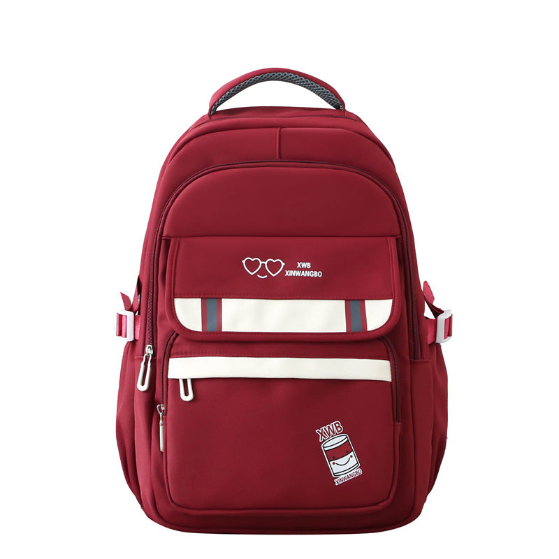 Korean Style Backpack – Simple & Aesthetic Large Capacity bag.