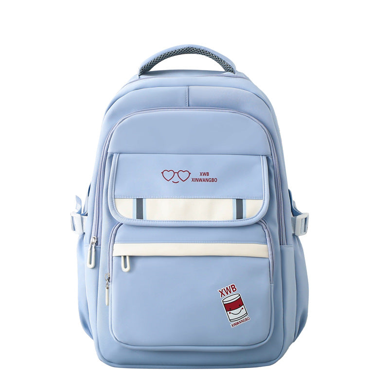 Korean Style Backpack – Simple & Aesthetic Large Capacity bag.