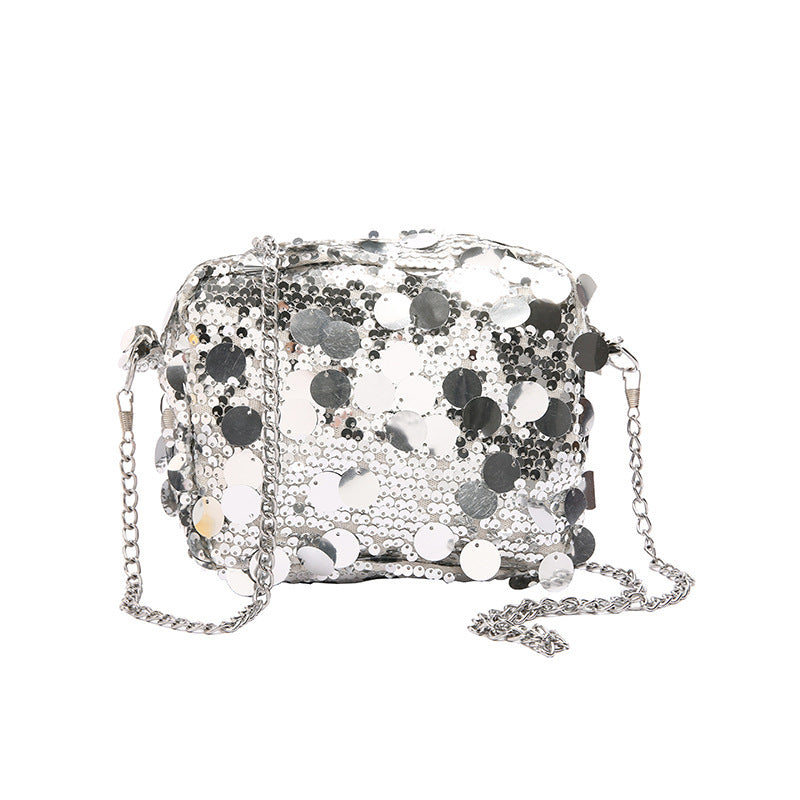 Sequin Women’s One-Shoulder Crossbody Bag – Glamorous & Stylish Evening Bag