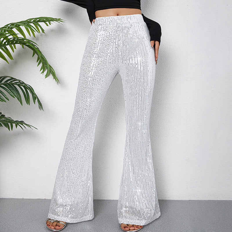 New Sequin Fashion Bootcut Pants.