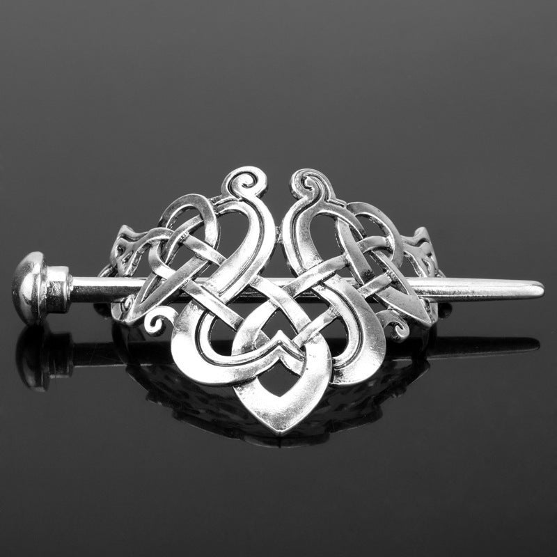 Retro Metal Hair Clip – Plug-in Hairpin Headdress.